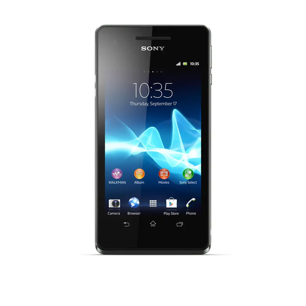 Смартфон Sony Xperia V поступает в продажу в России