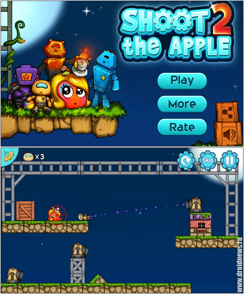 Shoot The Apple 2 - подстрели яблоко!