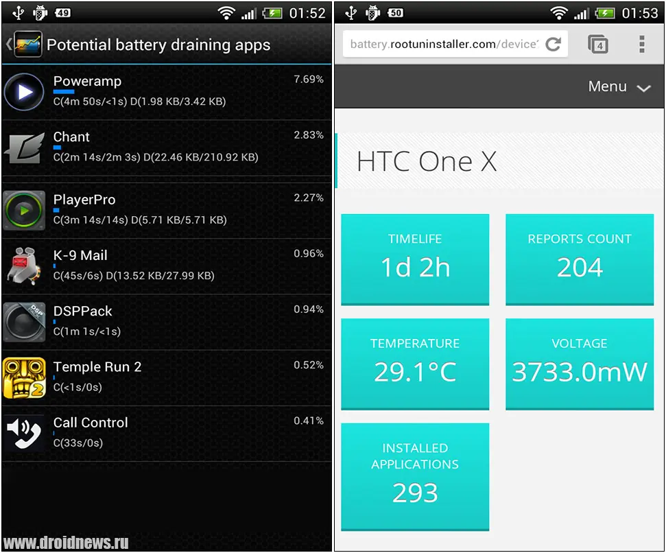 Battery Stats Plus