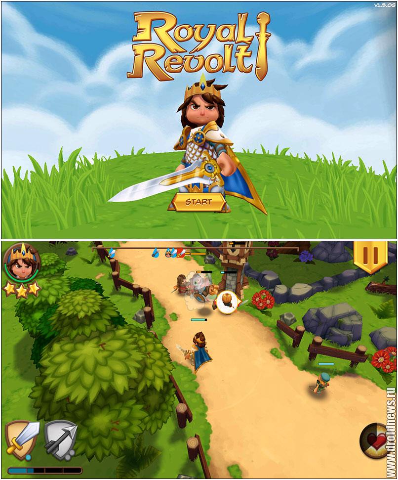 Royal Revolt - противник не устоит!