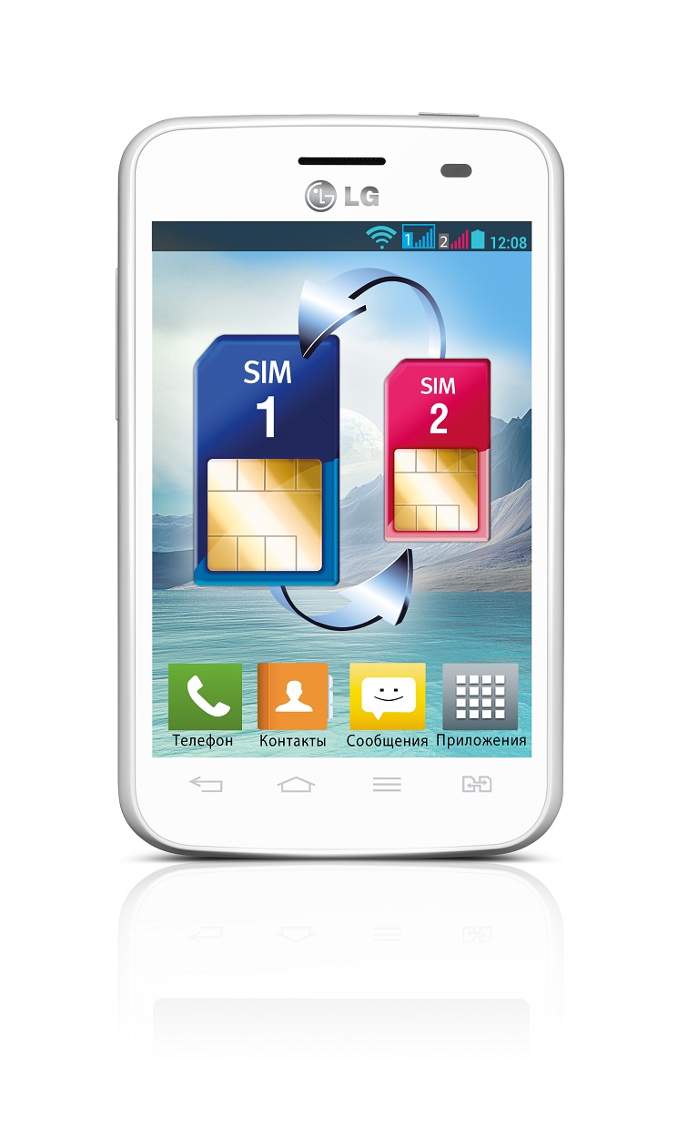 LG Optimus L3II Dual доступен в России