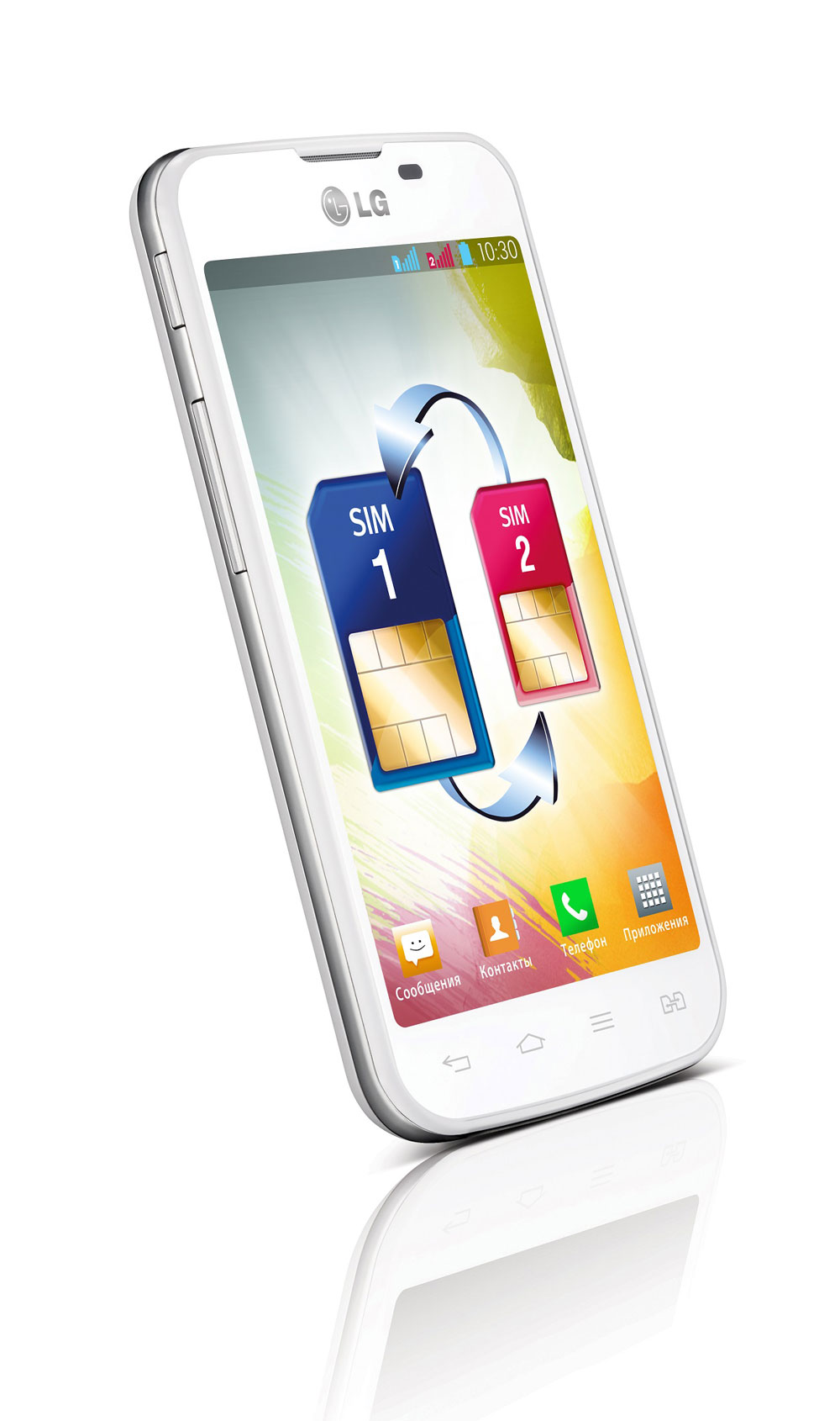 Смартфон LG Optimus L5 II DUAL появляется в России