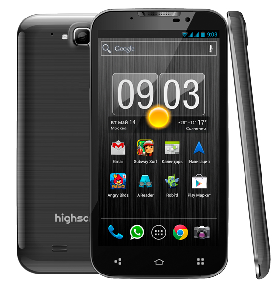 Highscreen Alpha GTX – первый в России бюджетный 5,7-дюймовый «смартфонопланшет»
