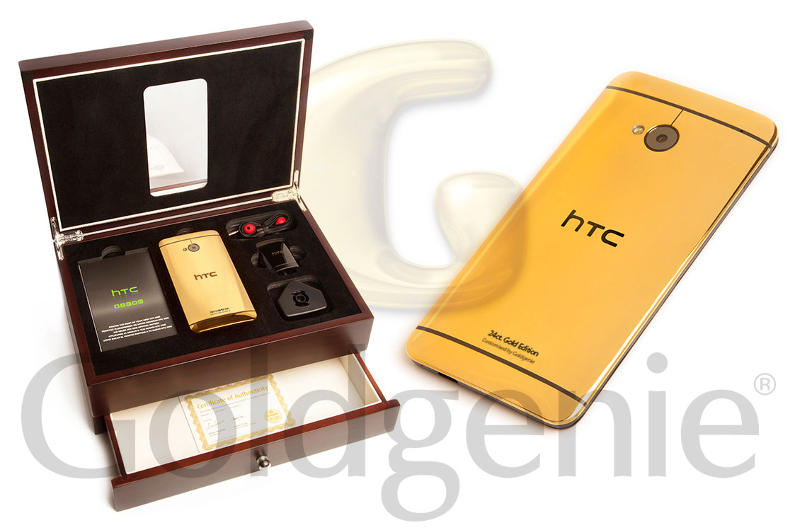 HTC в золотом корпусе для эстетов