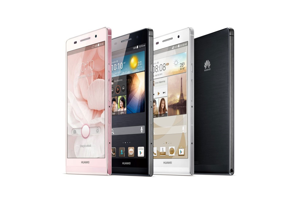 Ascend P6: новый дизайнерский флагман от Huawei – самый тонкий смартфон в мире