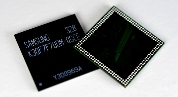 Samsung начинают производство 3GB чипов ОЗУ для мобильных устройств