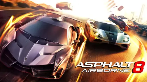 «Asphalt 8» взлетела на вершины чартов App Store и Google Play