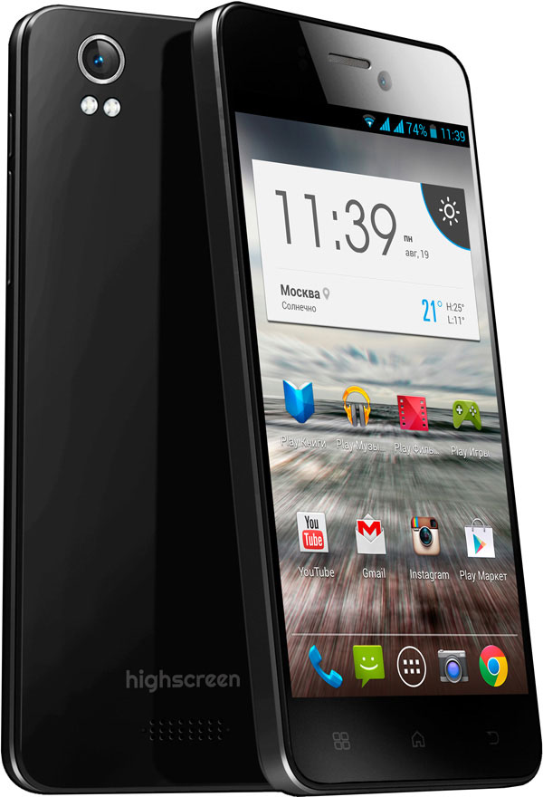 Highscreen представляют Alpha Ice