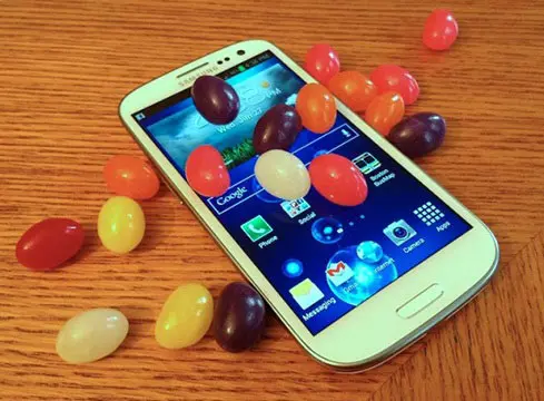 Samsung обновляют свои устройства до Jelly Bean
