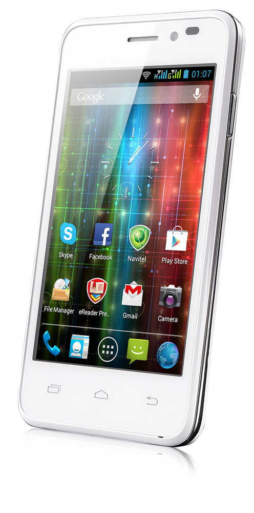 MultiPhone 5400 DUO – эргономичный четырехъядерный смартфон