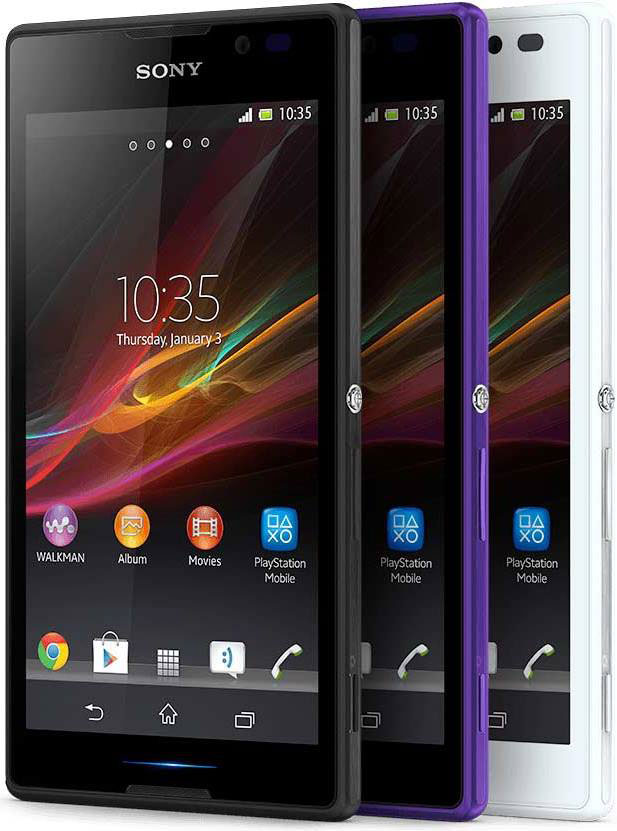 Xperia C — смартфон Sony с широкими мультимедийными возможностями