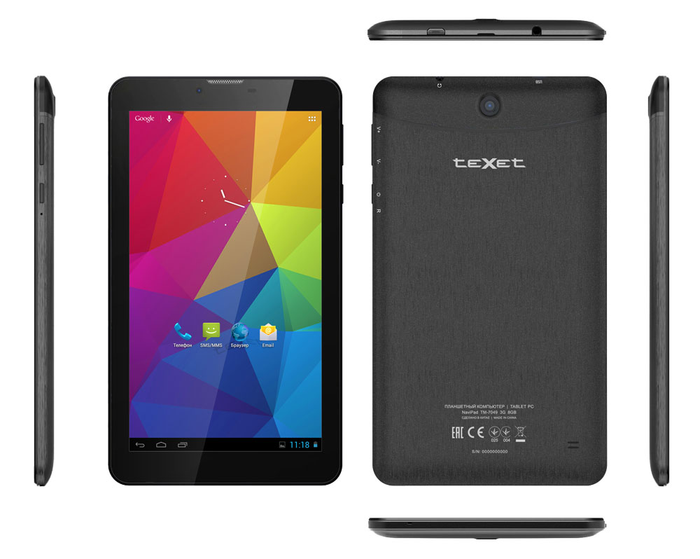 teXet NaviPad Dual SIM: коммуникации без границ!