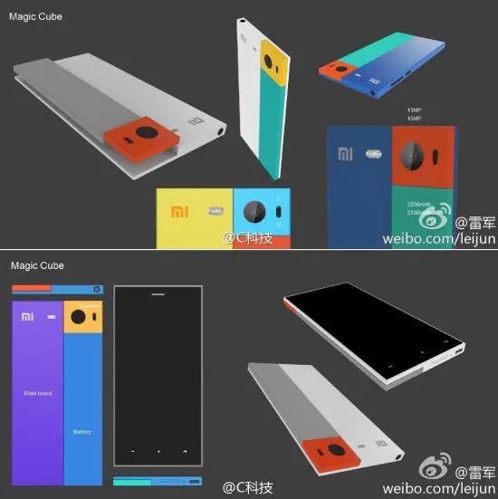 Xiaomi тоже задумали модульный смартфон