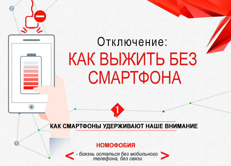 Инфографика: как мы зависим от смартфонов