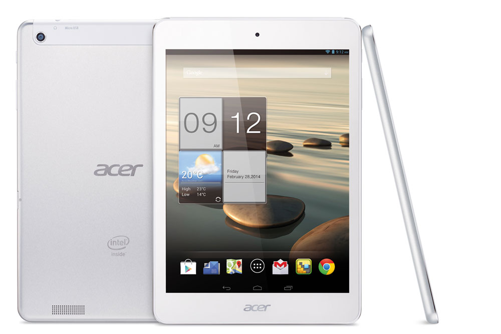Acer объявляет о начале продаж планшета Iconia A1-830
