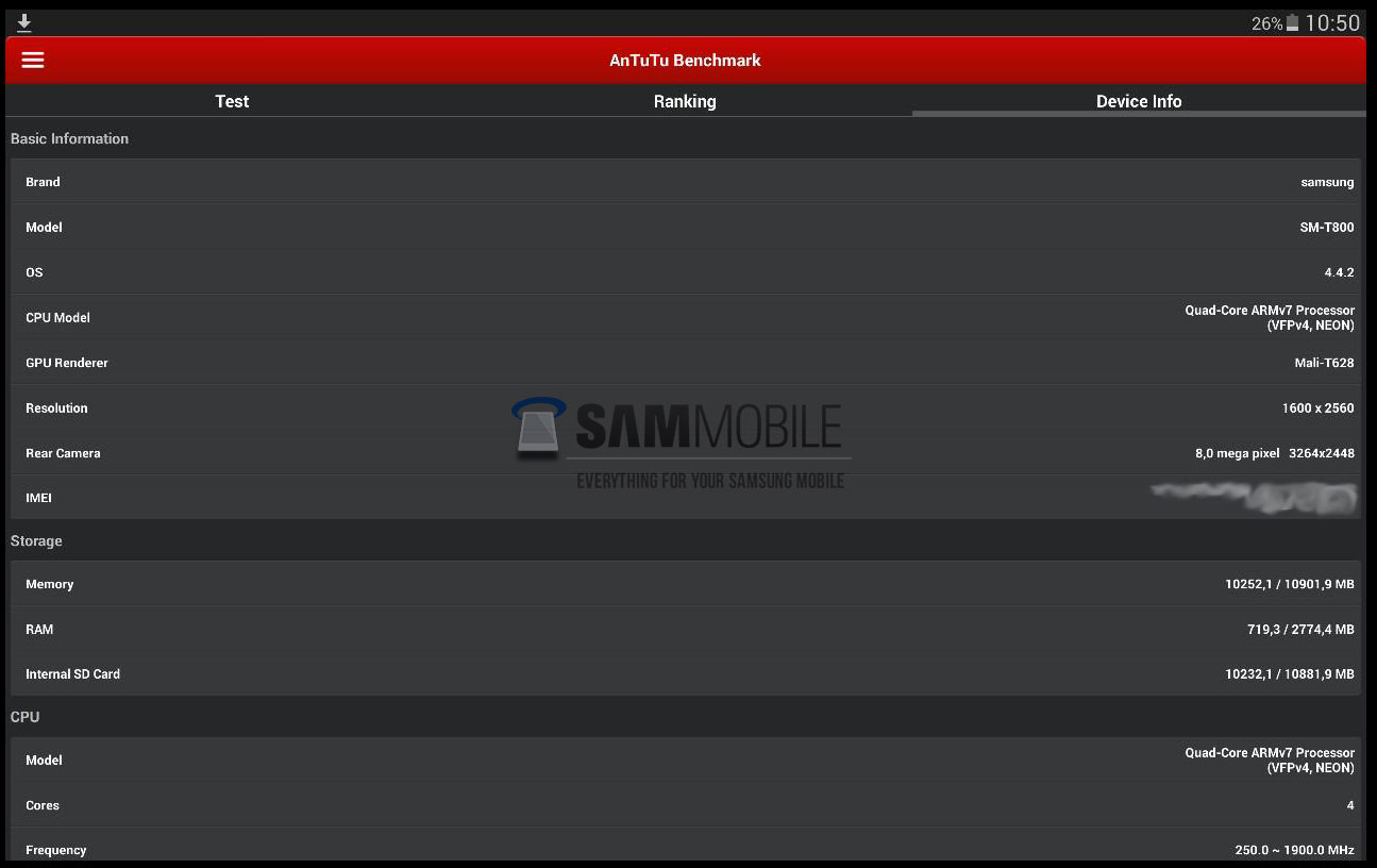 Samsung готовят Galaxy Tab S