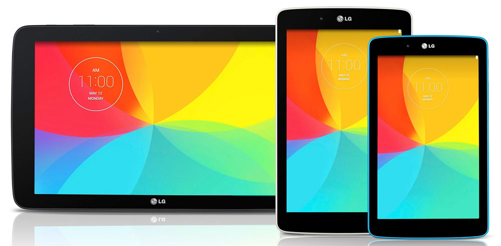 LG разнообразят линейку планшетов