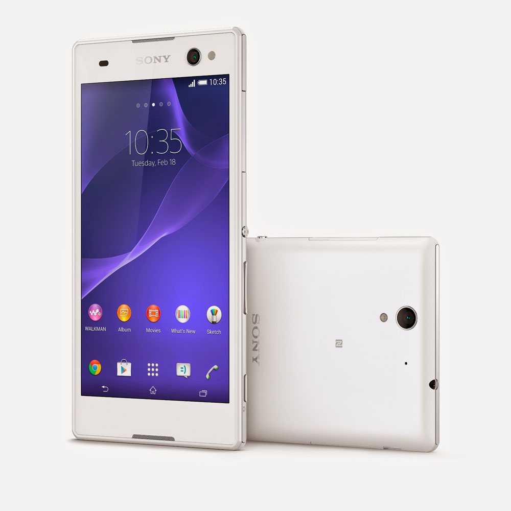 Sony представляет смартфон Xperia C3 – новинку с впечатляющей камерой для запоминающихся селфи