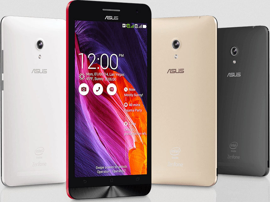 Asus Zenfone будут не только на Intel