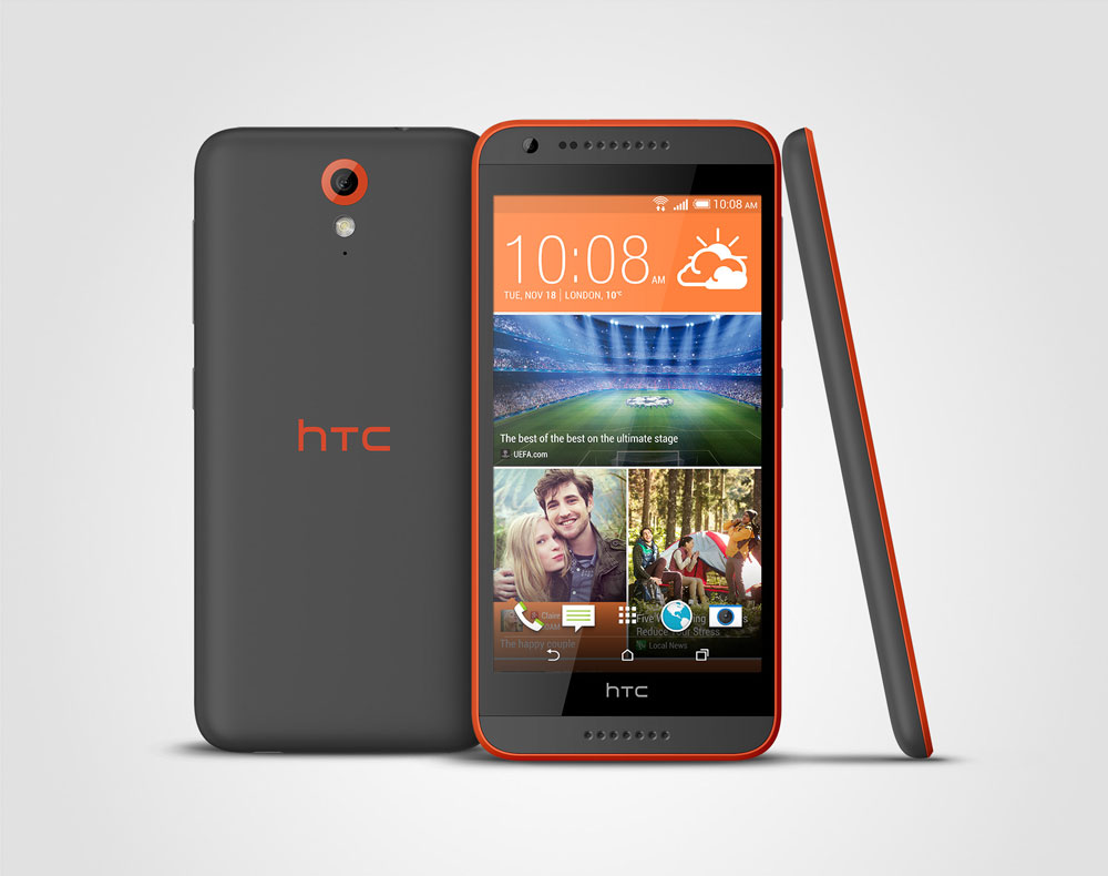 HTC Desire 620: потрясающий дизайн и мультимедийные возможности