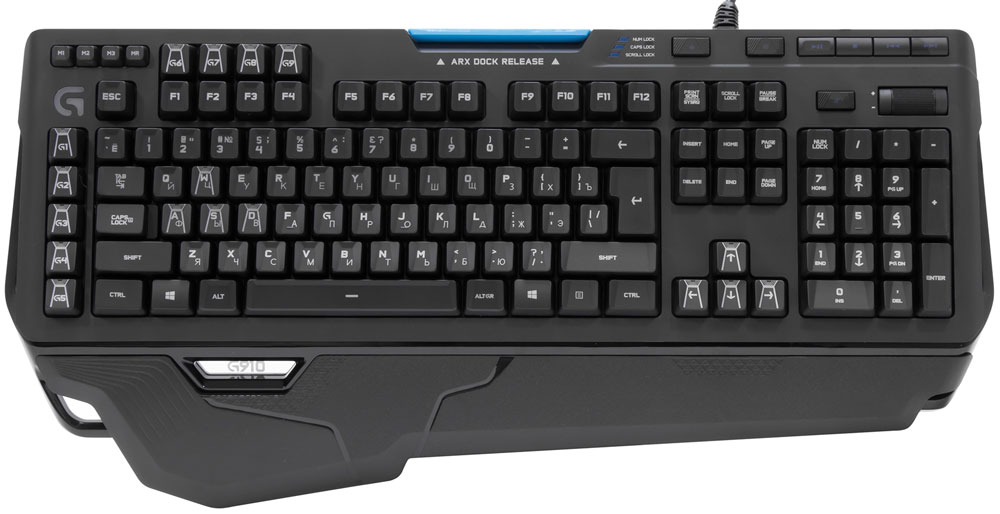 Геймерская клавиатура Logitech G910 Orion Spark: обзор