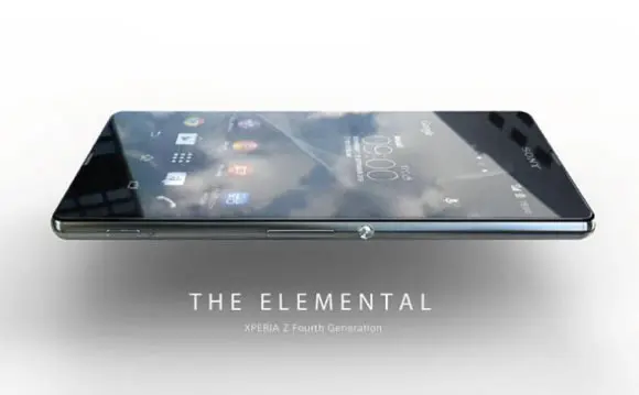 Первые рендеры Sony Xperia Z4